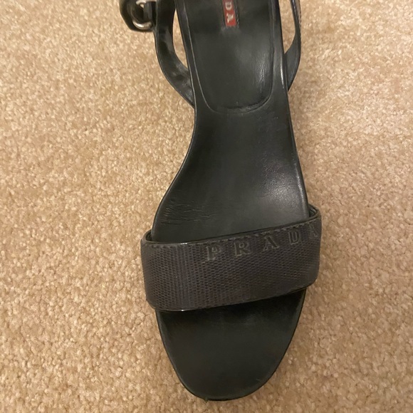 Prada black wedge - Picture 3 of 4